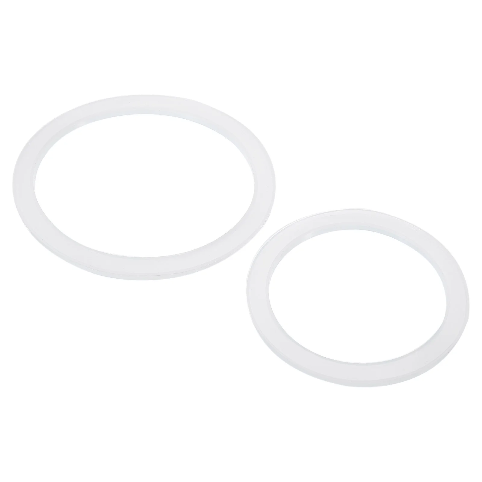 

20Pc/1Set 70mm Regular and 86mm Wide Mouth Silicone Sealing Rings Set Reusable Leak-Proof Gaskets Translucent for Mason Jar Lids