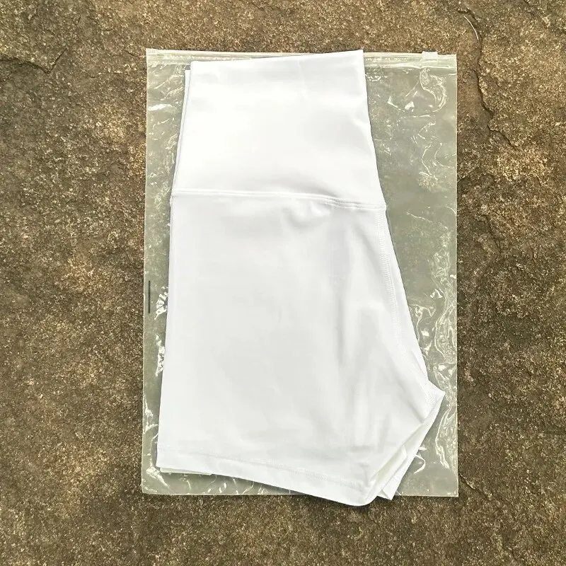 Women's Sexy High Waist Solid Color Yoga Shorts - Soft, Tight, and Perfect