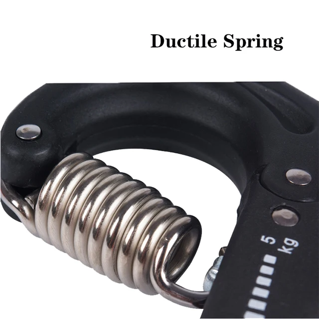 Adjustable R-Type Hand Grip Exercise Countable Strength Exercise Strengthening Pliers Spring Finger Pinch Wrist Expander 3