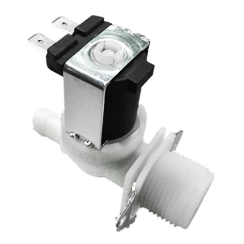 Solenoid Water Valve 220V/12V/24V Electrical Inlet 3/4" Male Thread Washing Machine Dis solenoid water valve
