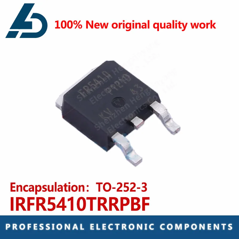 

10PCS IRFR5410TRRPBF field effectors P channel 100V 13A package TO-252-3