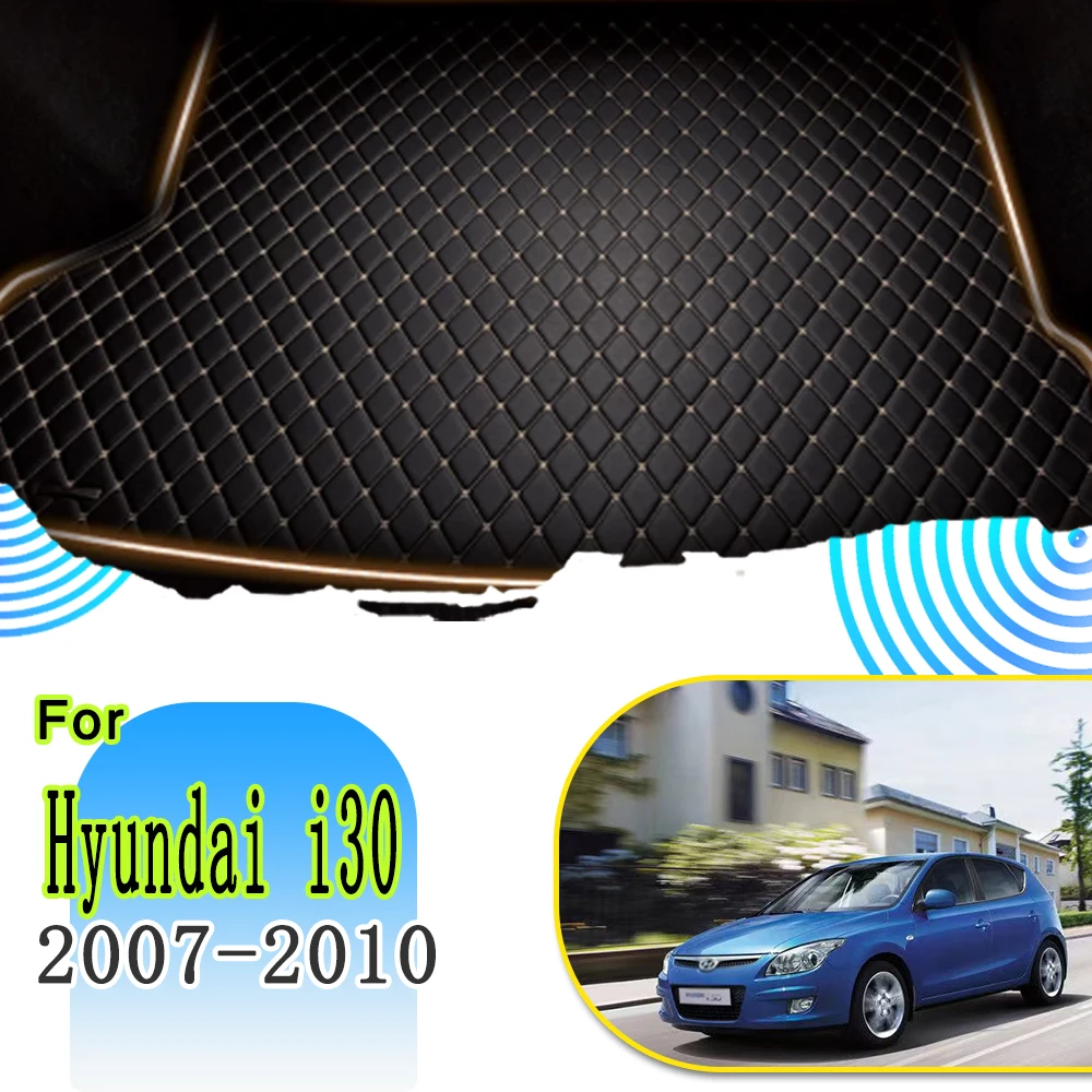 

Car Trunk Mats For Hyundai Elantra GT i30 PD 2007~2010 Leather Mat Car Mat Alfombrillas Coche Accessoire Voiture Car Accessories