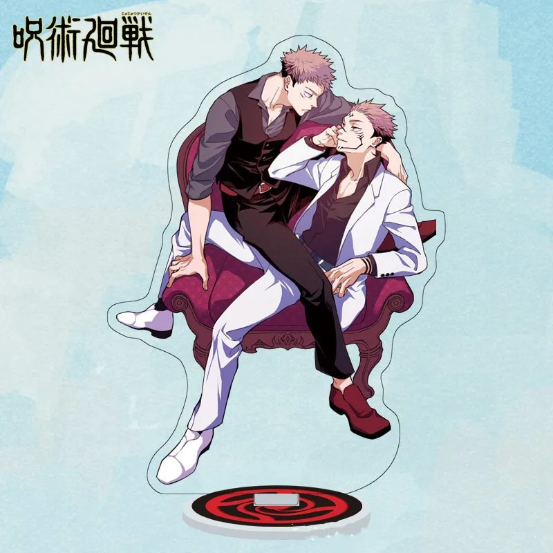 Anime Jujutsu Kaisen Cosplay Figure Acrylic Stand Model Toy Cool Gojo Men Women Anime Lovers Collect Desktop Decoration Gifts
