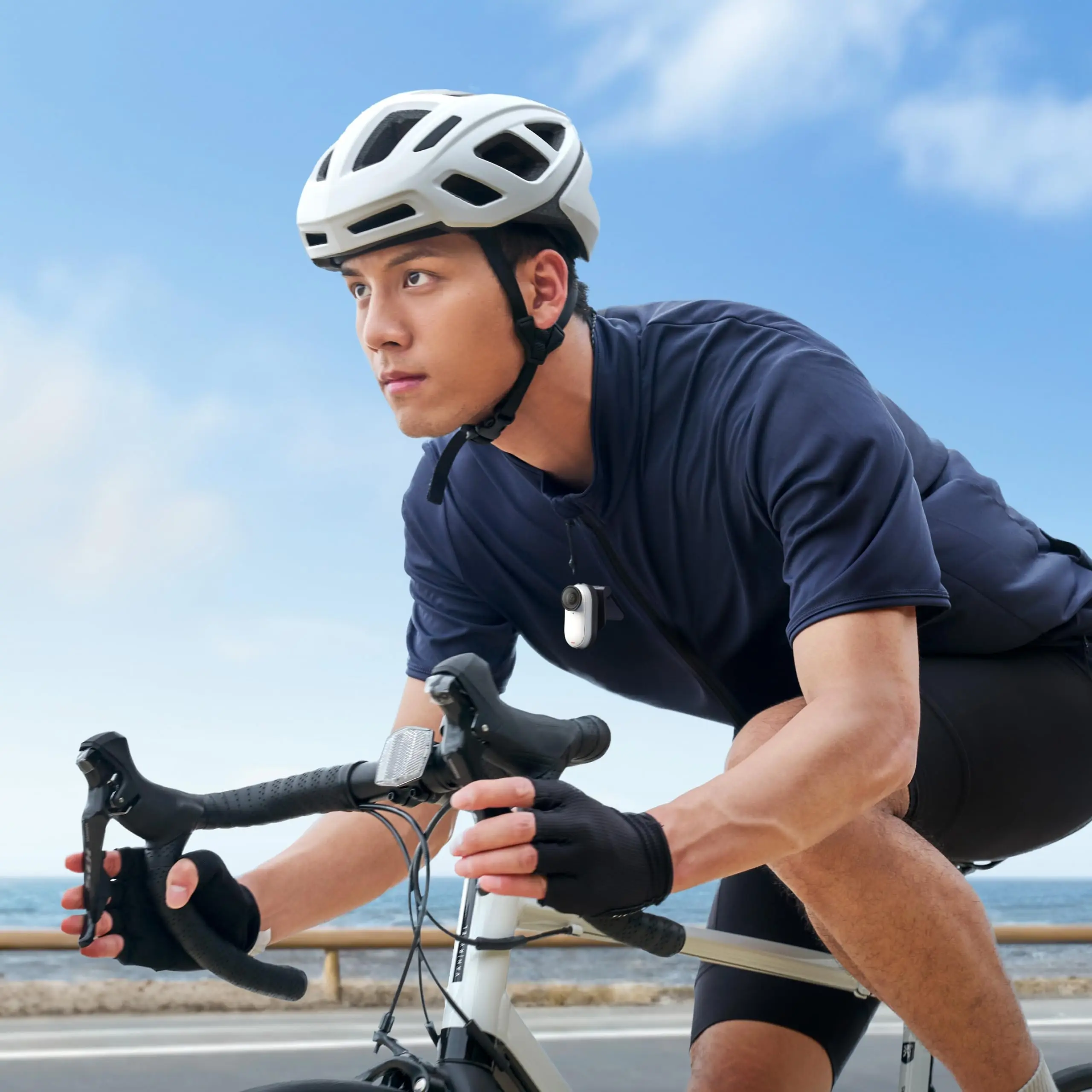 오리지널 인스타360 GO 3S 피벗 클립 360도 실리콘 틸트 마운트 모자 헤드밴드용 인스타 360 GO 3 & GO3S 오리지널 액세서리