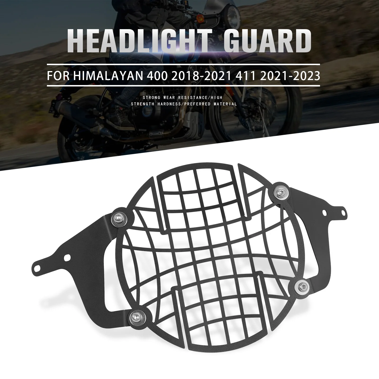 Per Royal Enfield Himalayan 400 2018-2021 Himalayan 411 2021-2023 Faro Crash Protector Griglia Guard Cover Faro