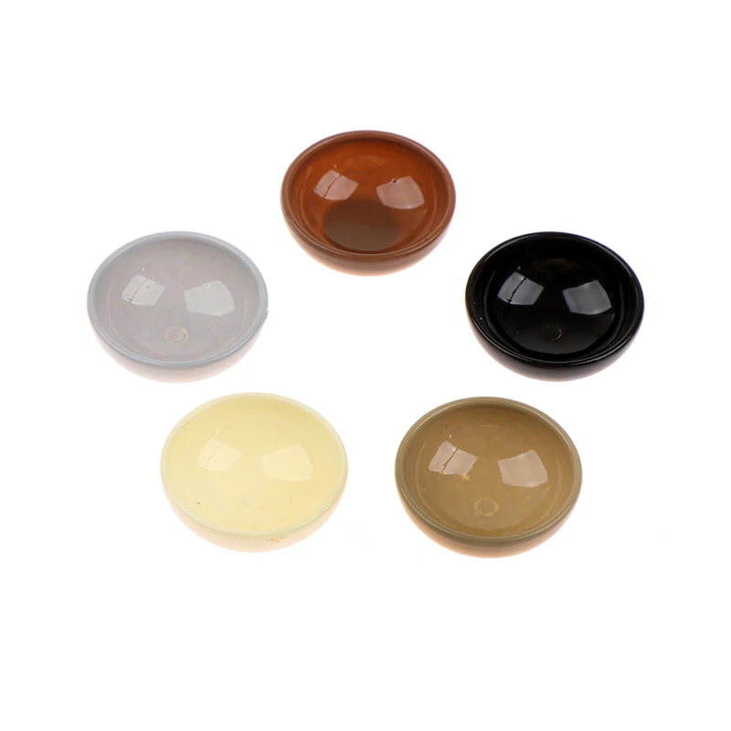 10pcs Miniature Bowl Dish Round 1/12 Scale Doll House Kitchen Dinning Accessory