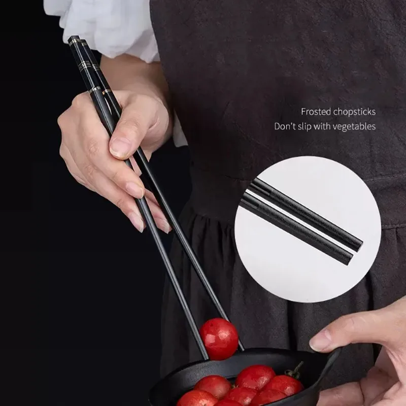 Sushi chopsticks 5 pairs Chinese Japanese sushi chopsticks Korean chopsticks reusable chop sticks kitchen tableware tool accessories