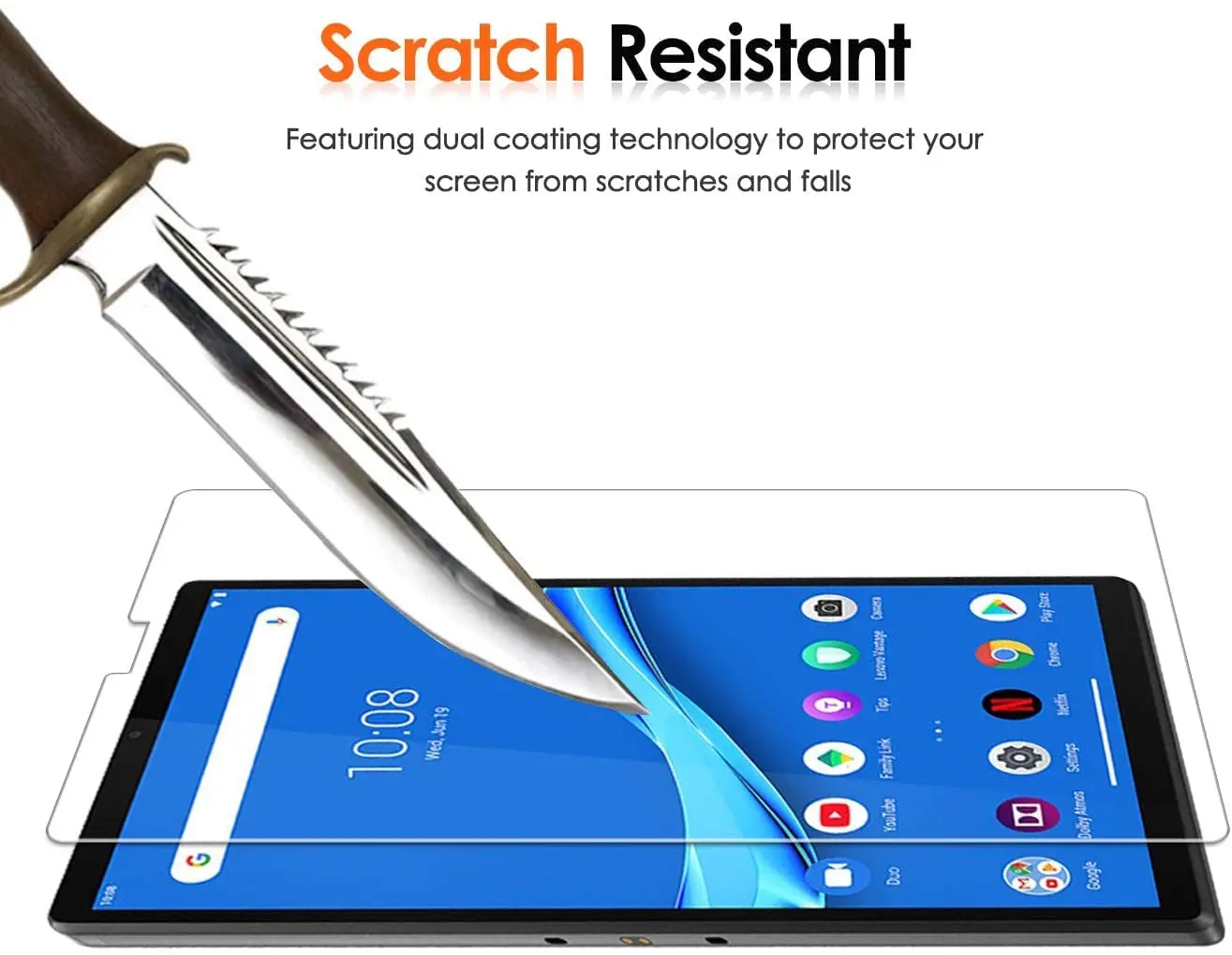 Premium HD Tempered Glass Screen Protector - Anti-Scratch, Crystal Clear Display