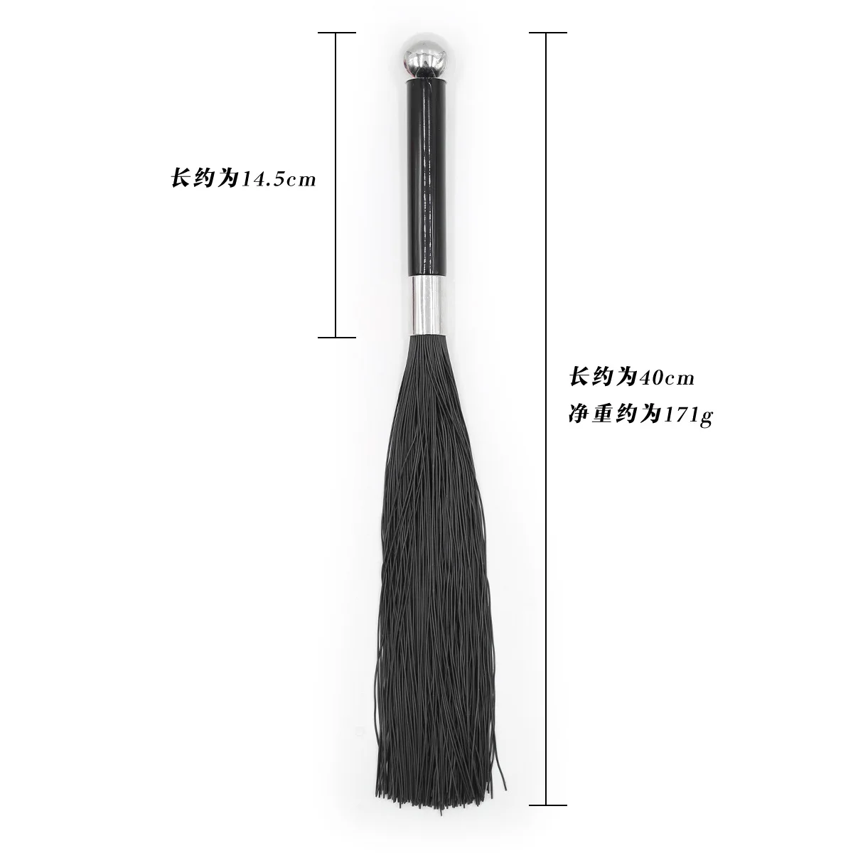 Silicagel Tassel Horse Whip Horse Riding Equestrian Whip for Horse Training 40cm 3