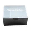 Makita 824781-0 Plastic Empty Box Drill Bit Screw Parts Partition Multifunctional Portable Mini Portable Tool Case Storage Kit 3