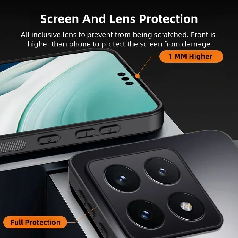 Frosted Dazzling Gold Silicone Protective Phone Case