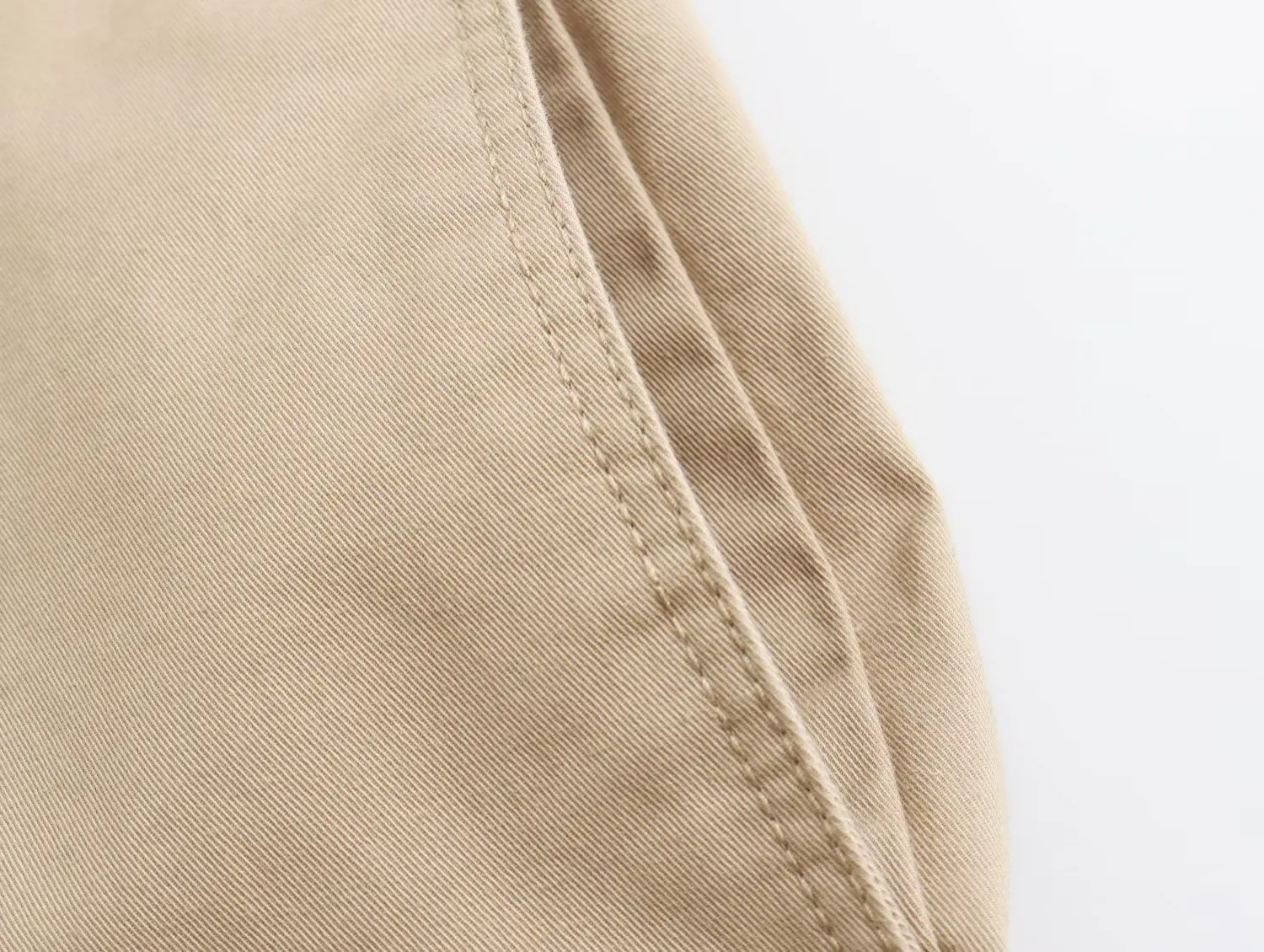 Dave&Di Japanese Minimalist Khaki Casual Pants  Fashion Casual Ladies Commuter Loose Pants Women