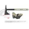 HX Outdoors Dc53 steel tactical axe hunting artillery fire rescue axe,hammer survival firefighter camping supplies axe tomahawk 6