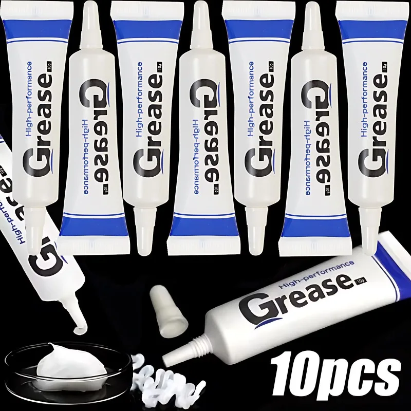 Car Lubricant 1-10pcs Auto Lubricant Machine For Bearings Gears Valves Chains White Lithium Based Grease