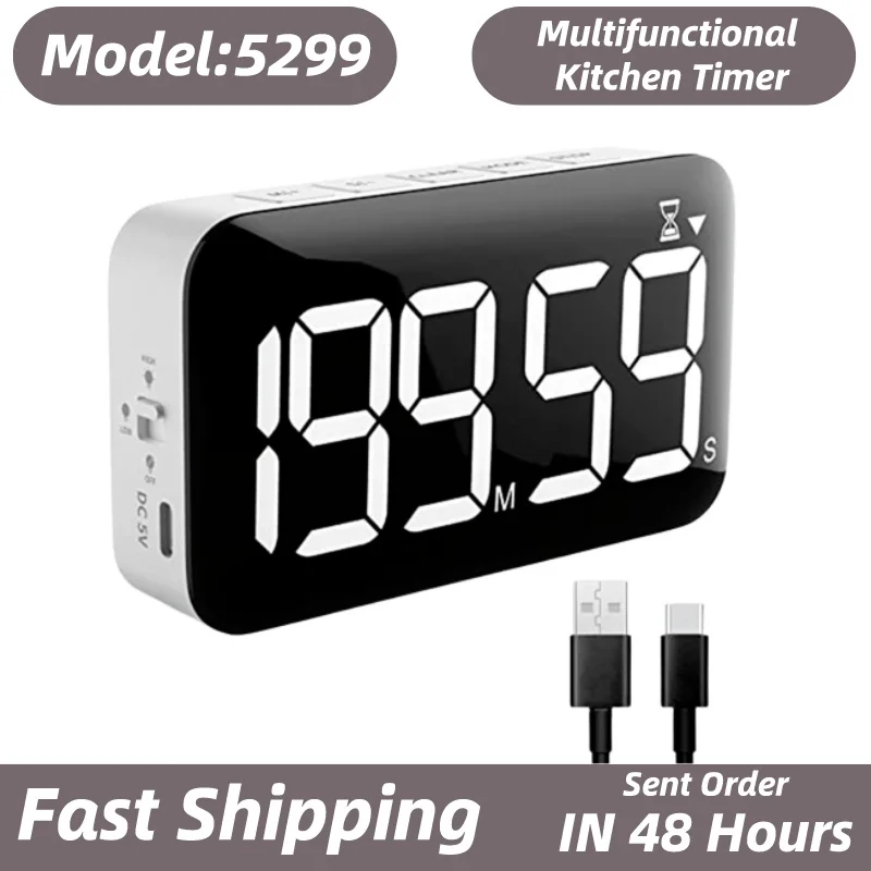 Magnetic Kitchen Timer Digital Timer  Magnetic Lcd Kitchen Timer - Mini  Digital - Free delivery on AliExpress