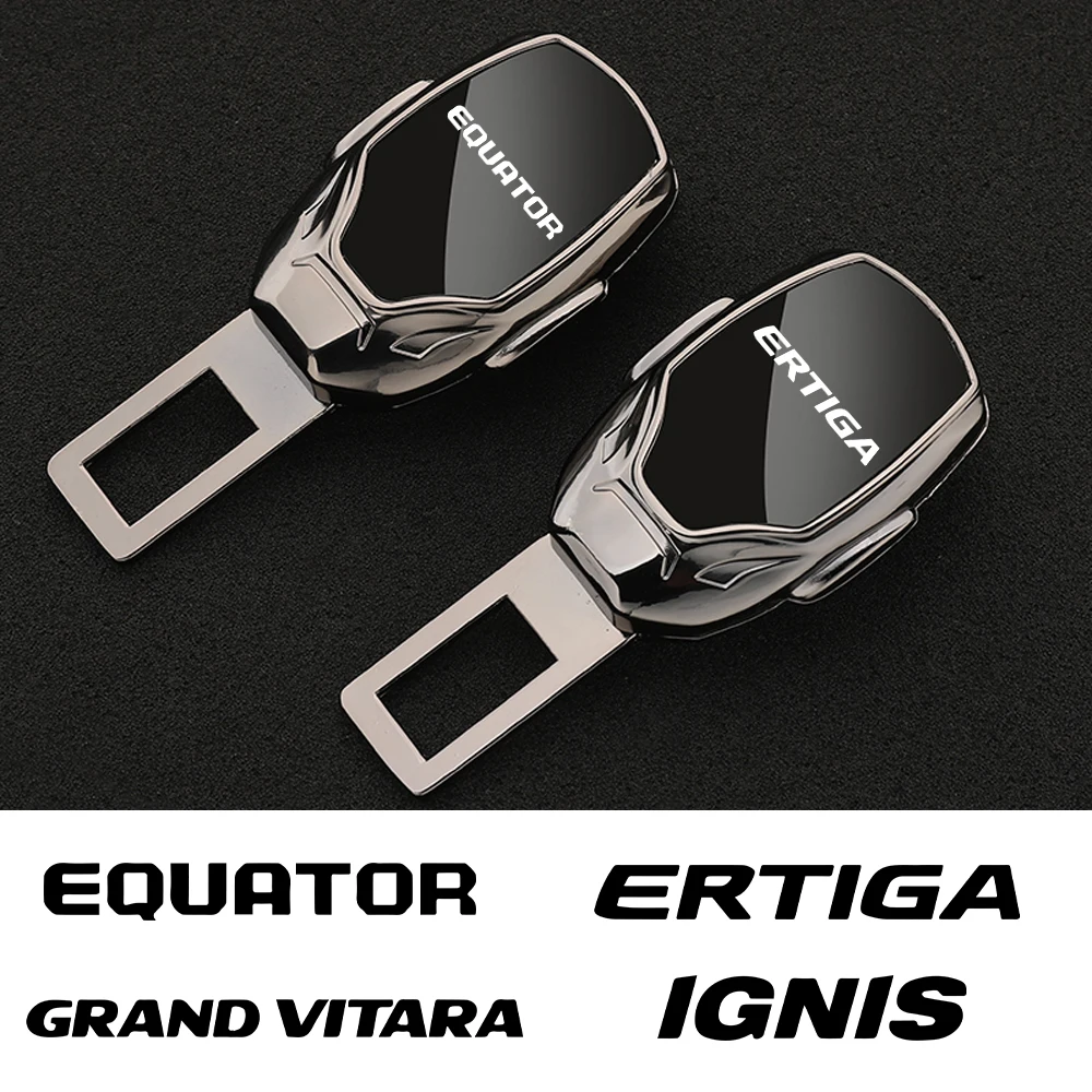 Accessori Interni Auto Logo Auto Clip Fibbia Cintura Di Sicurezza Personalizzata Per Suzuki Equator Ertiga Grand Vitara Ignis