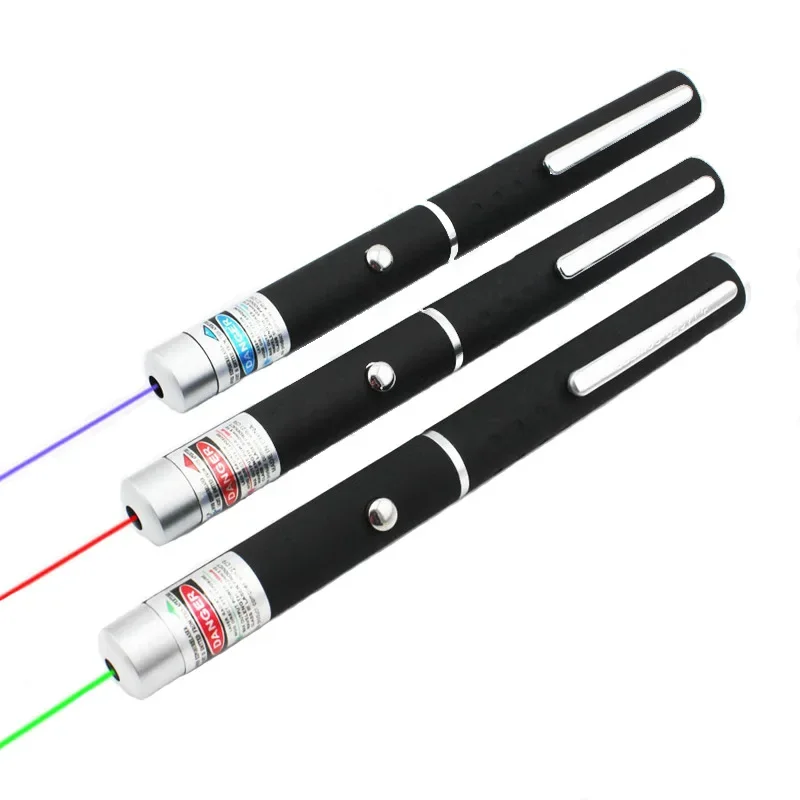 

Outdoor Portable Flashlights for Cats and Dogs Pet Laser Pointer 3pcs Three-color Laser Pointers Favorite Toys