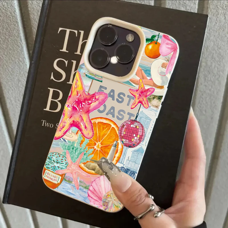 Summer Refreshing Fruit Patterns Shockproof Phone Case
