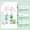 Aloe Vera Cleanser Moisturizing Oil Control Gentle Cleansing Skin Brightening Rejuvenation Unclog Pore Hyaluronic Acid Face Wash 2