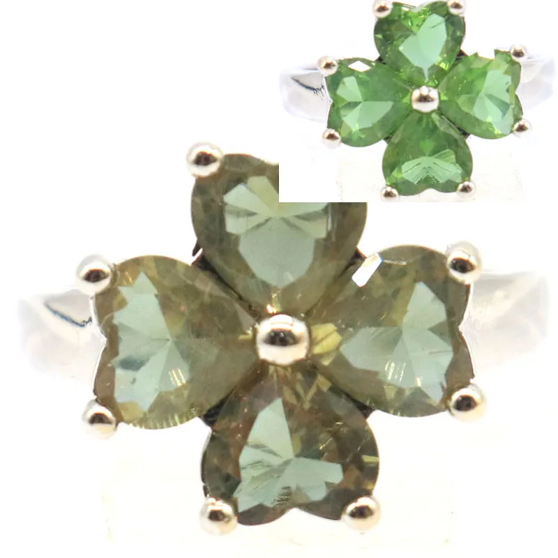 13X13Mm Bel Colore Che Cambia Zultanite Regalo Di Compleanno Signore Incontri Anelli D'Argento Accattivante
