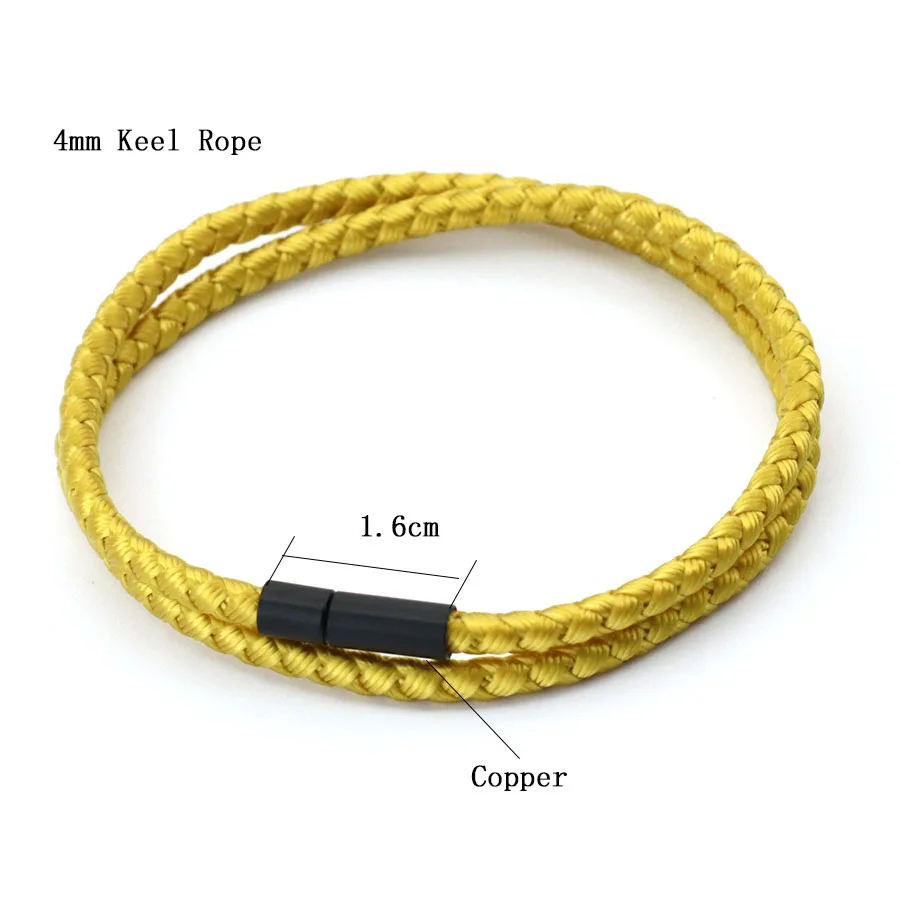 Minimalist Mens Survival Bracelet - Handmade Nautical Bangle