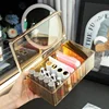 Acrylicjewelry Cover High-end Generous Band Clear Eyelash Nail Cosmetics Storage Box with Cover Design Dustproof Large Capacity 2