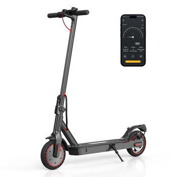 iScooter i9 8.5 ''Pneumatico a nido d'ape Scooter elettrico Motore 350W Batteria 36V/7.5AH Velocità massima 30KM/H Pendolarismo pieghevole Leggero