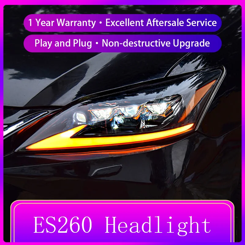 

Пара передних фар для Lexus S200 ES260 ES250 ES300 ES350 2006-2012