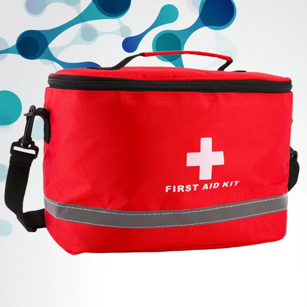 

First Aid Kit Cylinder Shape Bag Outdoor Accessories Cylindrical Emergency Survival