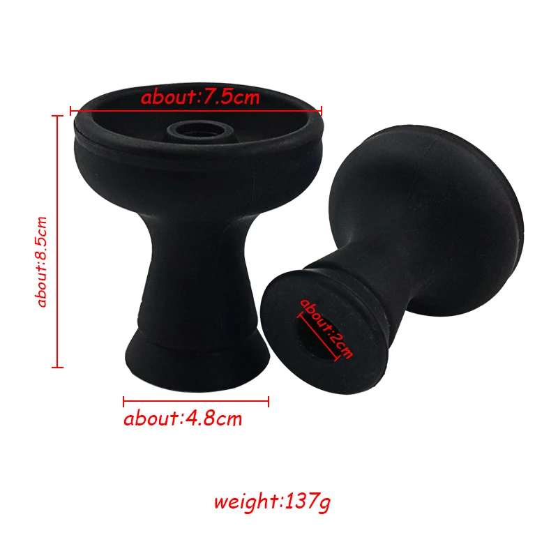 SY 1PC Single Hole Hookah Tobacco Bowl Silicone Shisha Chicha Narguile Sheesha Smoking Accessories Gadget Tools Vattenpipa hookah accessories