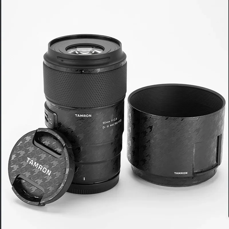 타몬 90mm F2.8 데칼 스킨 카메라 렌즈 비닐 랩 필름 보호 코팅 (니콘 Z 마운트 90 2.8 F/2.8 용) 맞춤 스티커