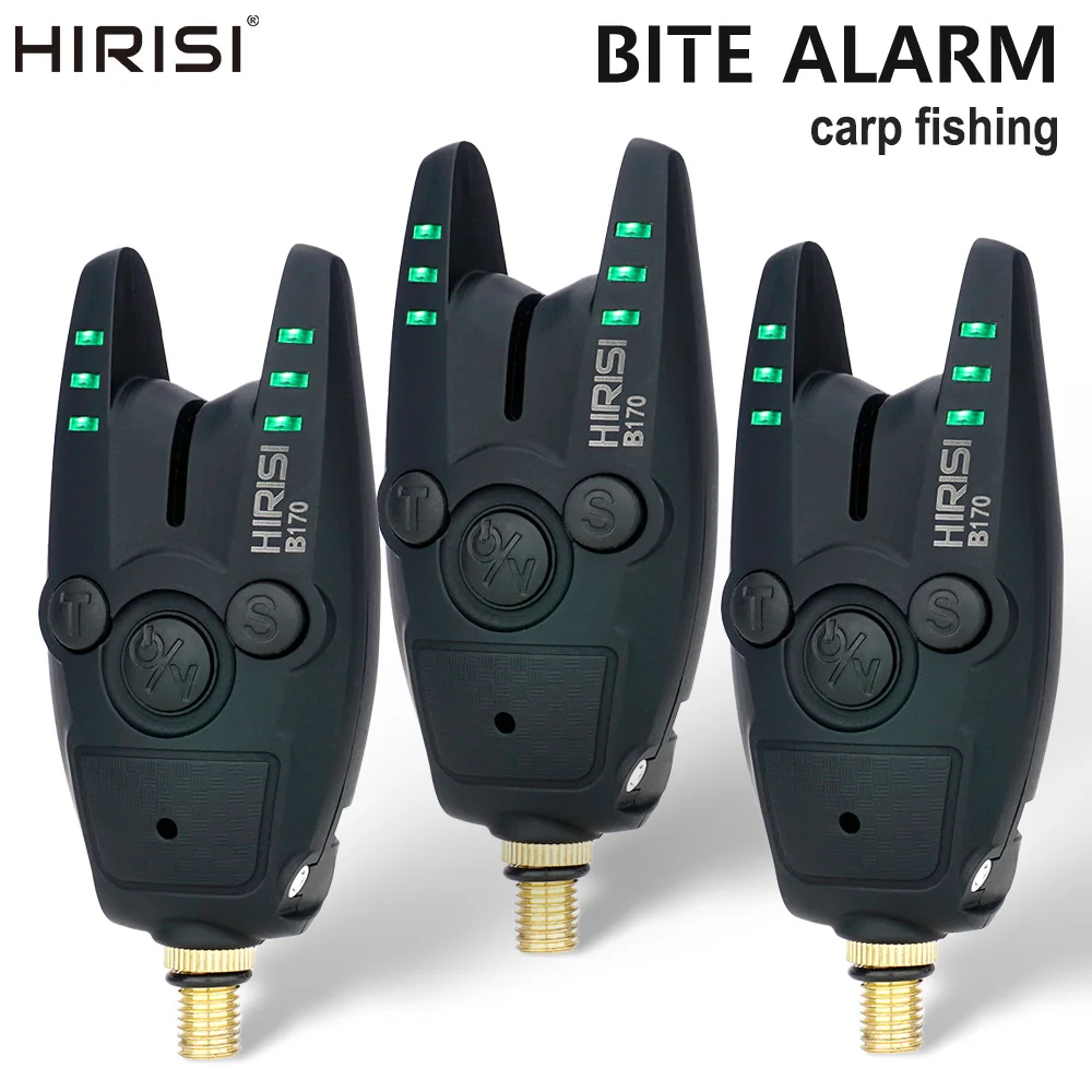 Alarme de touches haute qualité Hirisi B170 pour carpe - Volume, tonalité, sensibilité réglables accessoire essentiel