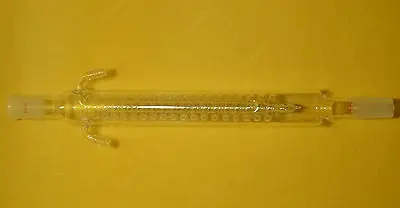 

300mm,24/40,Coiled Reflux Condenser,Made By Borosilicate Glass 3.3,Lab Glassware