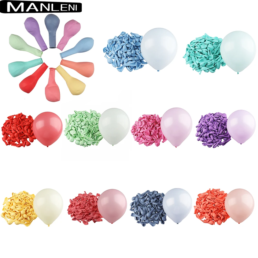 

10 Inch 30/50Pcs Macaron Balloon Candy Wedding Birthday Party Decoration Valentine's Day Proposal Confession Balloon Baby Items