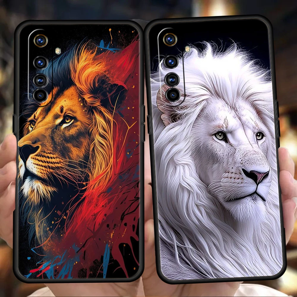 The Lion Shockproof Silicone Phone Case - Durable Protective Shell with Stylish Design