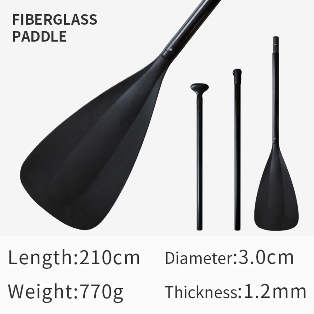KOETSU Fiberglass Paddle Adjustable from 5.5ft to 6.8ft for