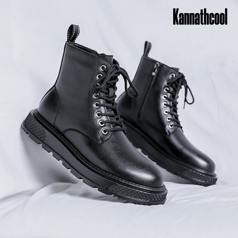 

Мужские брендовые кожаные ботинки 2024, высококачественные удобные Модные ботильоны