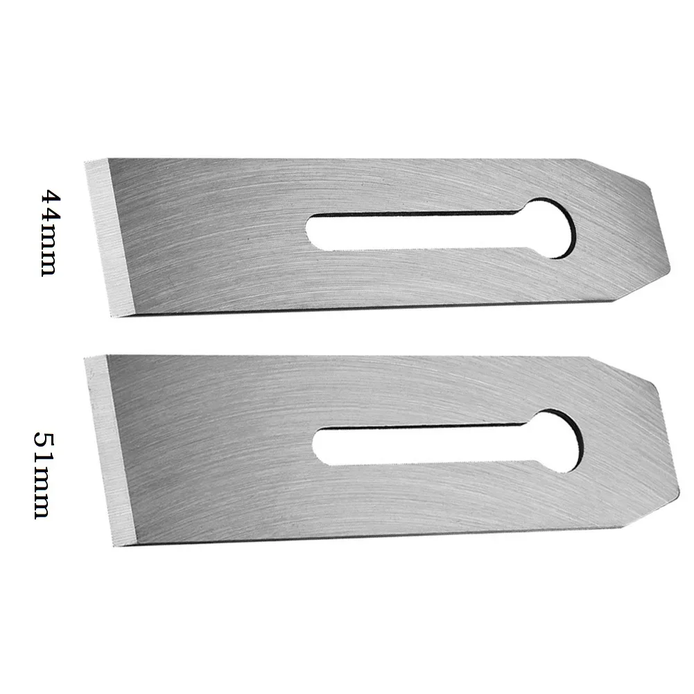 44mm/51mm Hand Planer Cutter Manganese Steel Edge Trimming Cutter Saw Blades For Woodworking Power Tool Accessories Woodworking Hand Tools