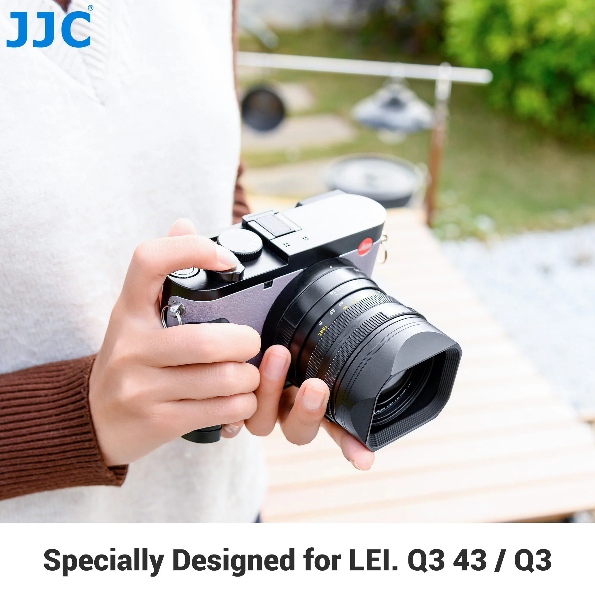 Leica Q3 43 SQUAREHOOD他アクセサリー SQUAREHOOD｜スクエアフード｜Leica Q3 43専用アルミフード｜宅配便