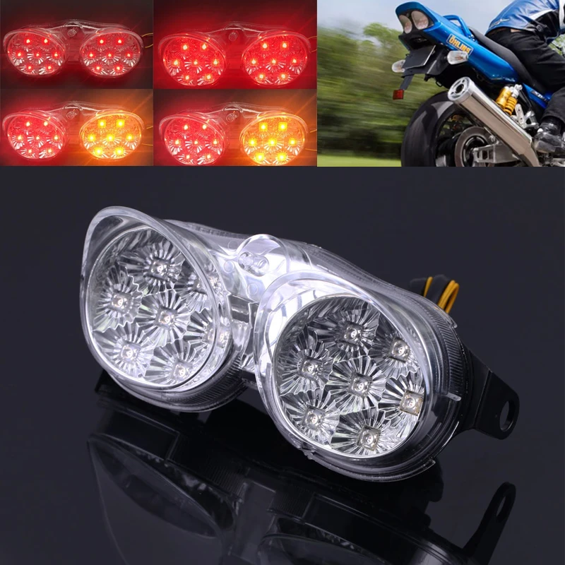 

LED Tail Light Turn signal For Yamaha XJR1300 2005-2014，YZF R6 YZF-R6 1998-2002 Motorcycle Accessories Integrated Blinker Lamp