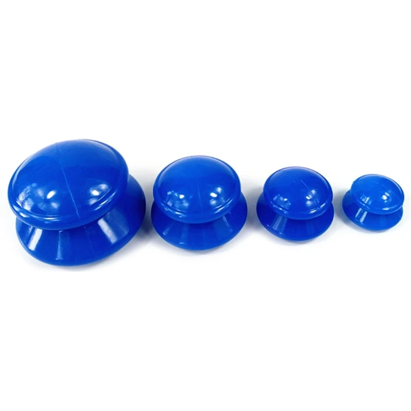 Silicone Anti Cellulite Vacuum Cupping Therapy Ventosas Massage Body Cups facial cupping set