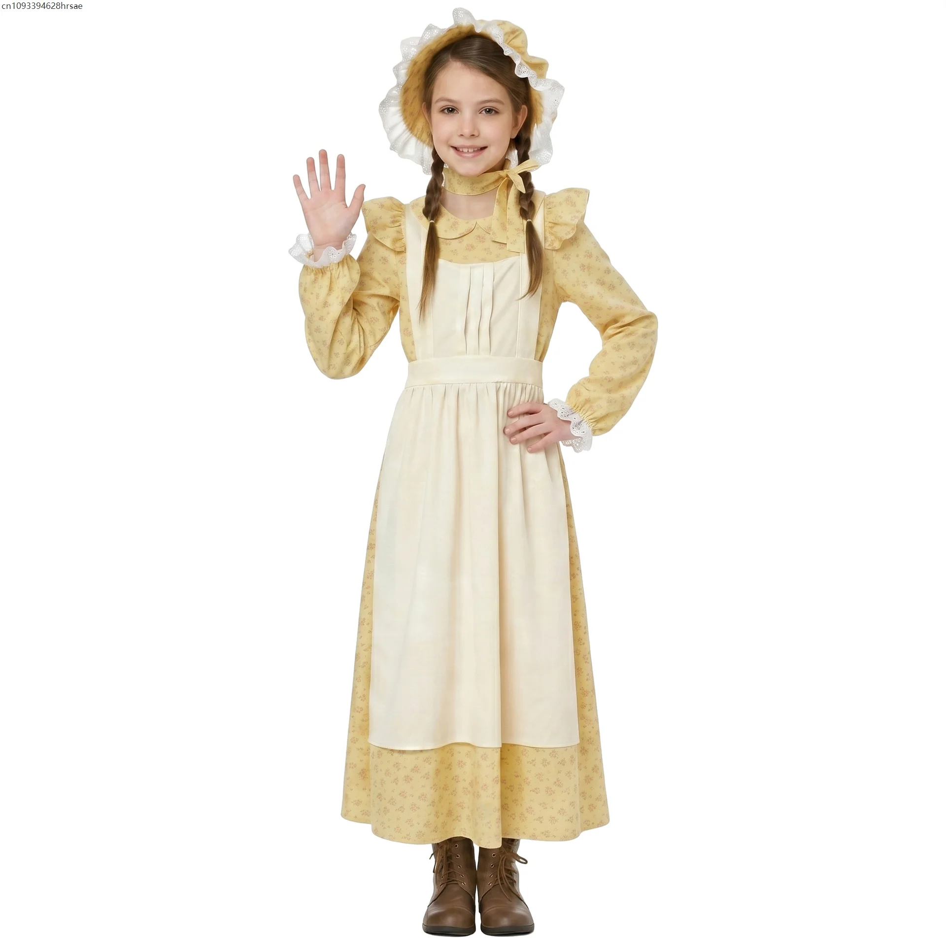 Costume da Cosplay in Stile Pastorale per Unisex, per la Settimana della Lettura, Spettacoli Teatrali e Feste - immagine 4