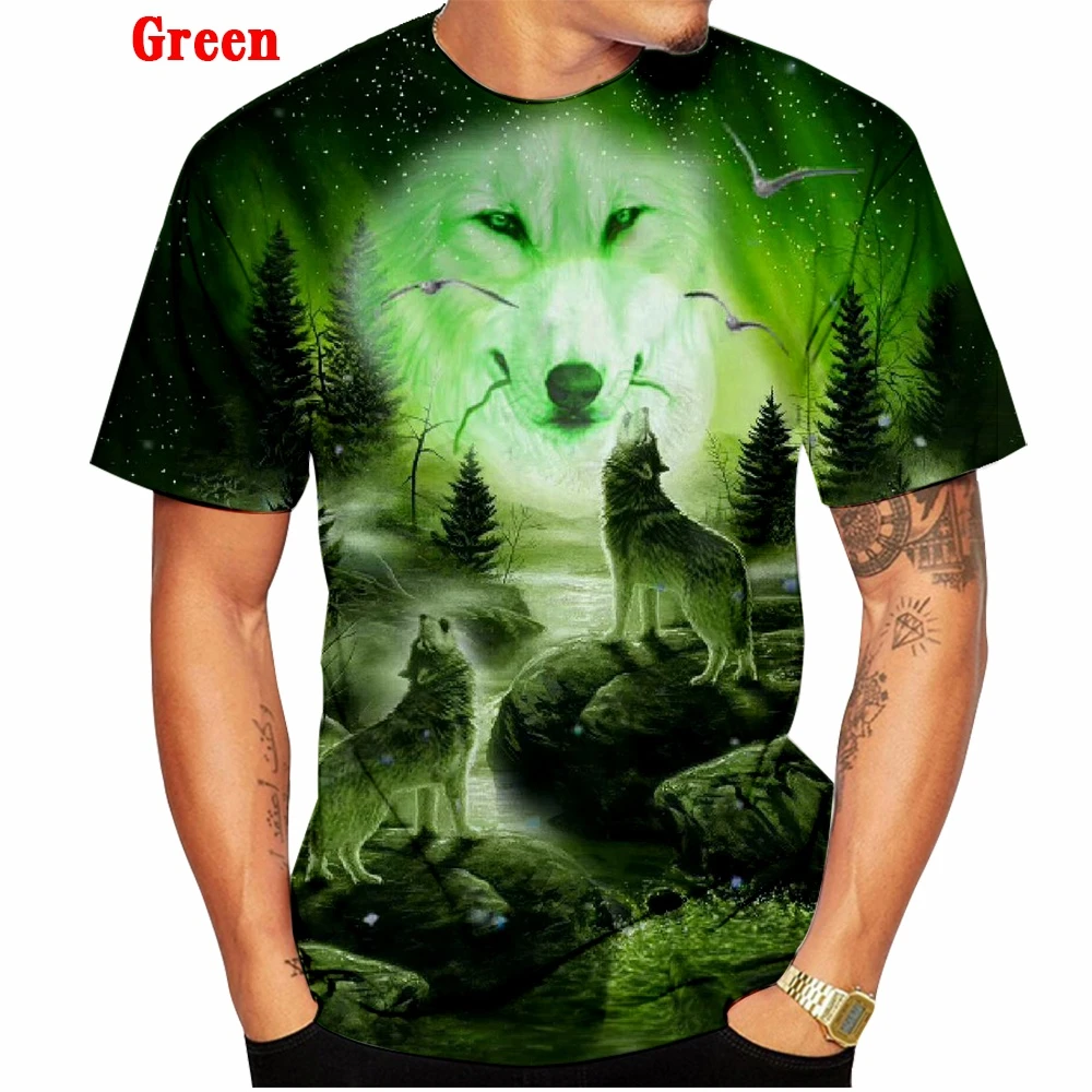 Wolf tee shirts for sale Clearance
