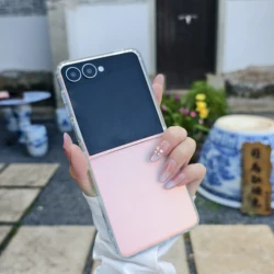Sunshine Gradient Matte Magnetism Phone Case with Magsafe & Wireless Charging Compatibility - Galaxy Z Flip5 (Non - magnetic)