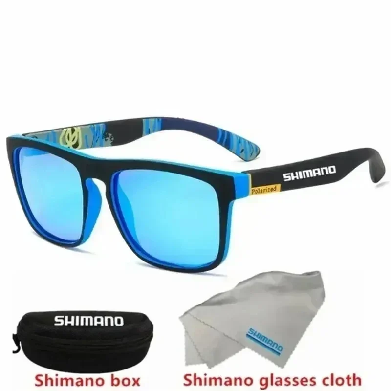 Polarized Sports Glasses Polarized Glasses Women Sunglasses UV Protection Glasses Shimano Polarized Sunglasses UV400 for Men and Women Outdoor Hunting Fishing Driving Bicycle Optional Box