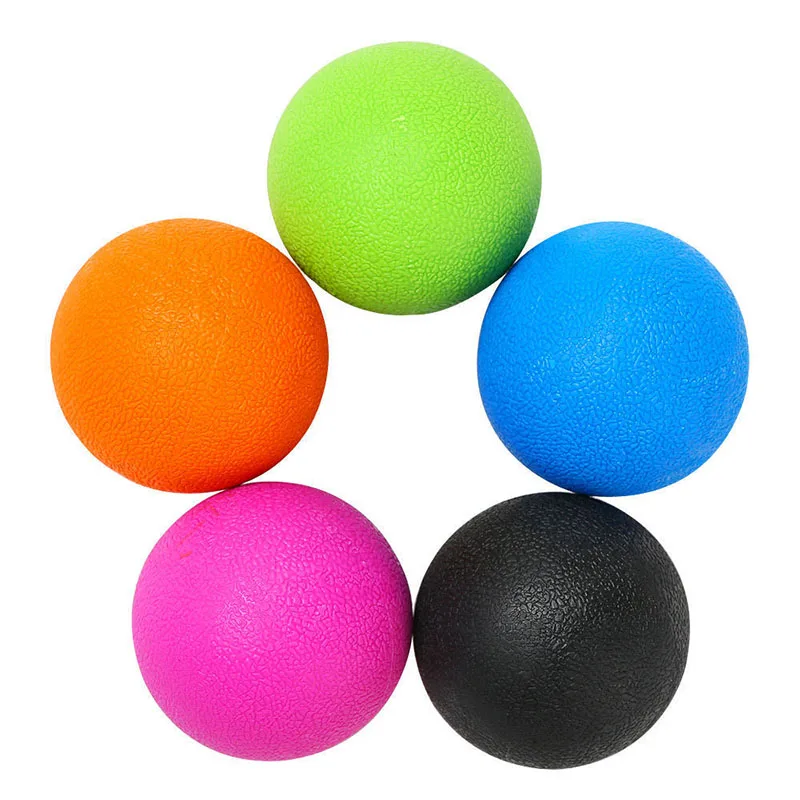 Yoga Massage Ball Myofascial Release Point Therapy Balls Round Yoga Training Muscle Relaxation Cervical Foot Massage Wholesale muscle relaxation massage ball massage training yoga therapy balls muscle fascial bulb plantar acupoints strength recovery