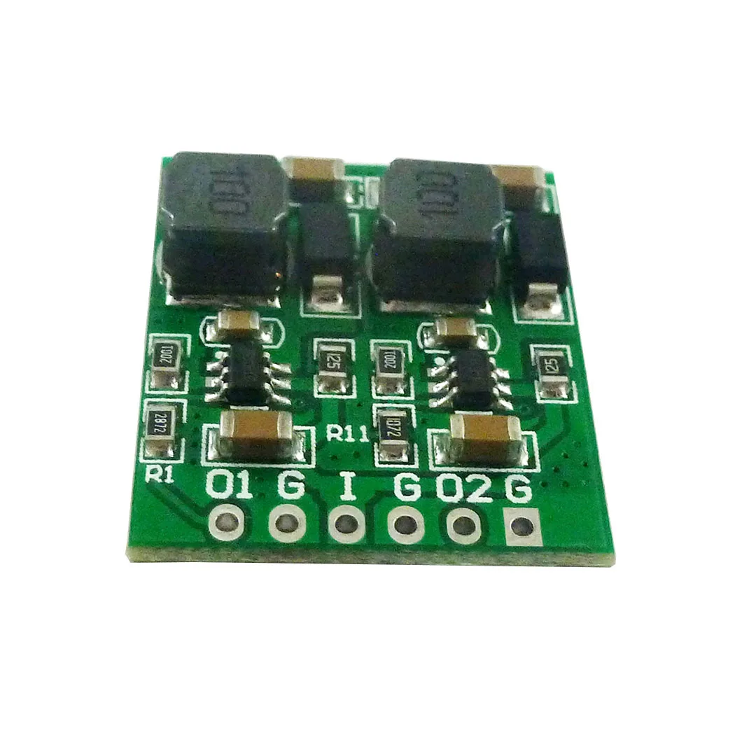 

DC-DC Converter 10W Dual Output DC-DC Buck Step-Down Power Supply Module DC 12V 5V 3.3V Voltage Regulator Board 75-90 Efficiency