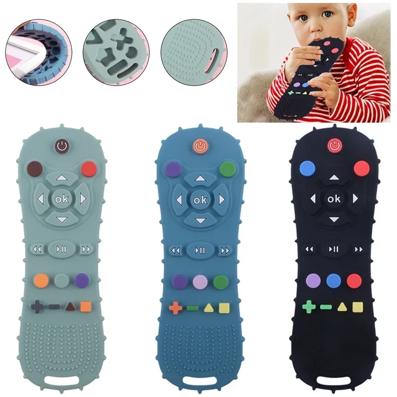 Silicone Remote Teether Toy 1