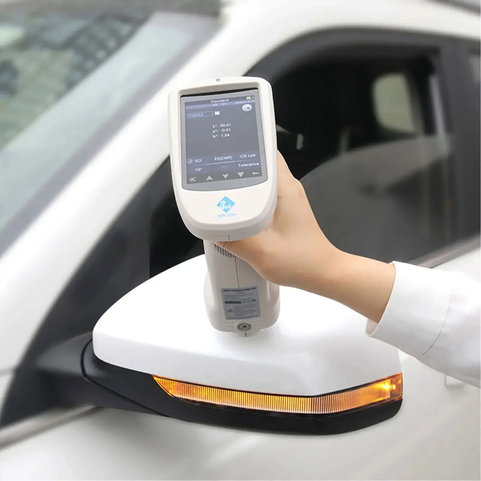 Handheld Spectrophotometer Colorimeter Portable TS7600 8mm or 4mm car paint 3