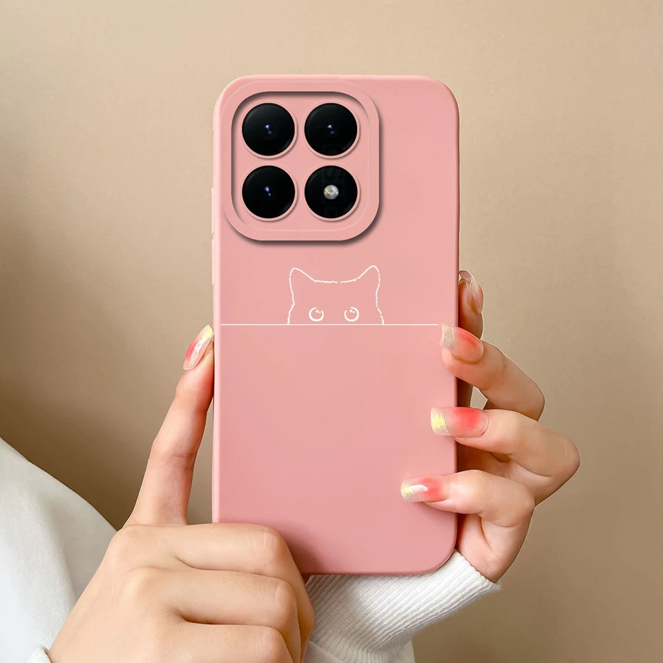 Colorful Love Heart Fall Prevention Antifouling Lightweight Back Cover Case